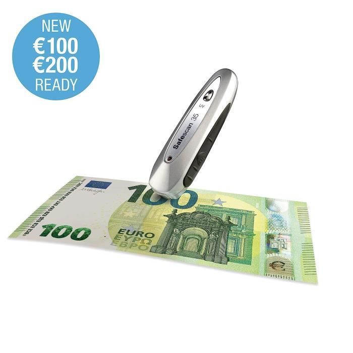 Genie Quicktester Stylo Détecteur De Faux Billets - Vérification Rapide Euros, Dollars, Livres