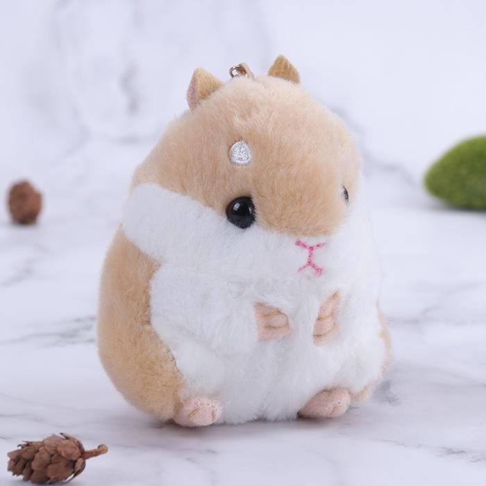 Brun - Porte-clés Kawaii en peluche pour enfants, Jouets Hamster, Mignon,  Pendentif pour sac à dos, En forme - Cdiscount Jeux - Jouets