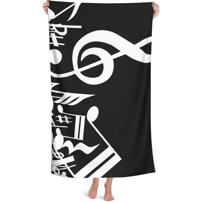 Fflsdr Serviette De Plage Poisson Tropical Voyage Adulte Microfibre