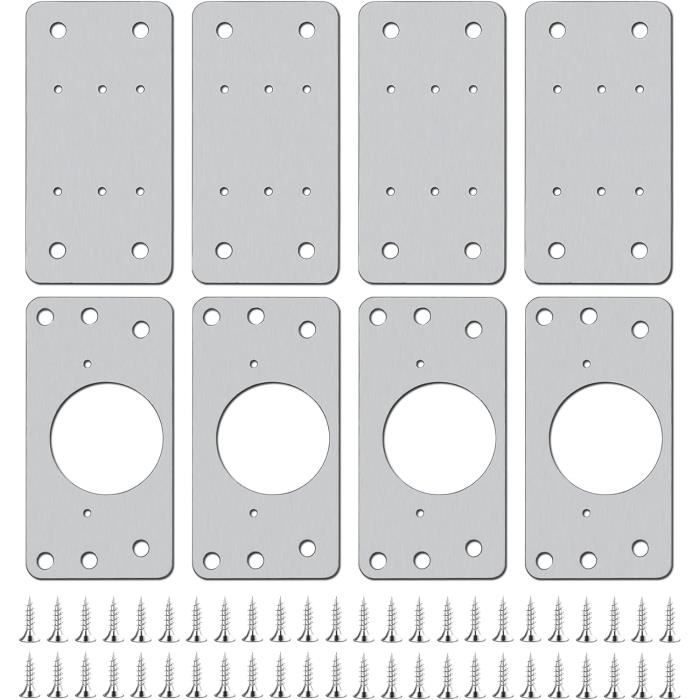 8 Plaques En Laiton 50x50mm - Tintoke - Épaisseur 0,5mm - Pour Bricolage Et Artisanat