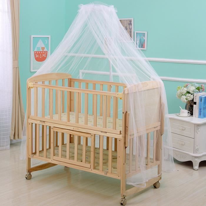 Moustiquaire Pour Lit De Bebe Blanc Cdiscount Puericulture Eveil Bebe