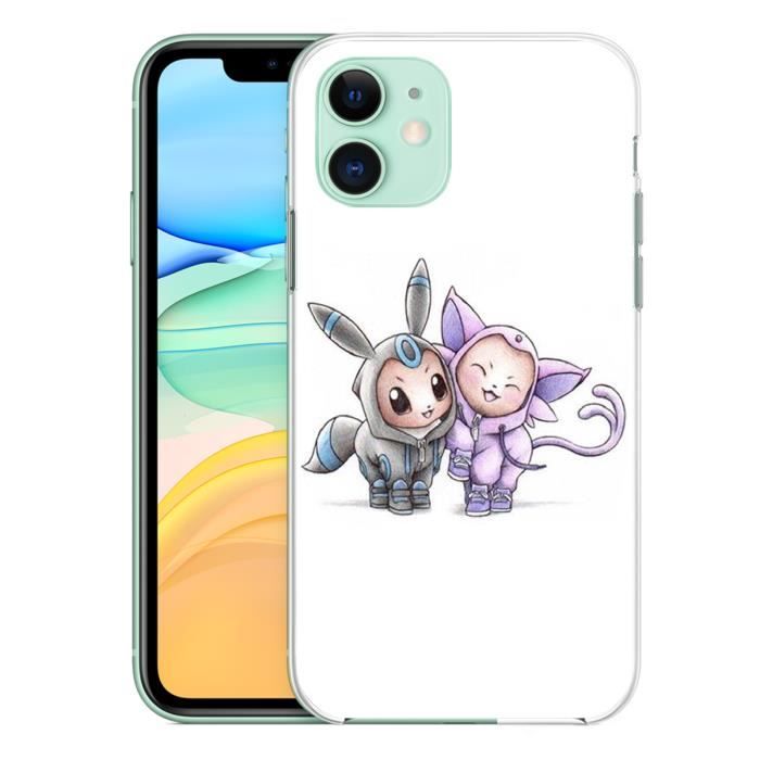 Coque Pour Iphone 11 Pokemon Bebe Mentali Noctali Cdiscount Telephonie