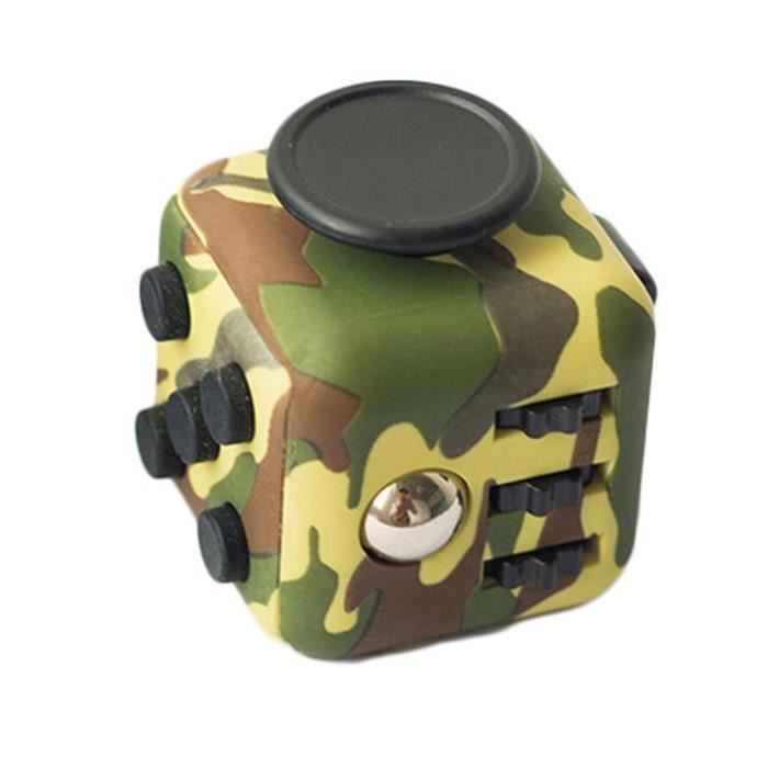 Cadeau de Noël Fun 6 anxiété Sided Dice Fidget Cube Attention Stress