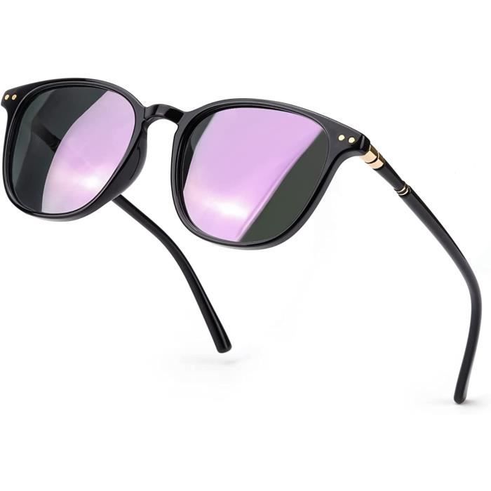Lunettes De Soleil Vintage Grand Cadre Pour Femme - Verres Dégradés Miroir UV400 - Neuf Avec étiquettes
