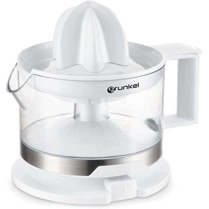 TM Electron Presse-agrumes électrique - Carafe 700 Ml, 2 Cônes, Réglage De Pulpe, 40W - Rapide Et Facile à Nettoyer, Idéal Pour Toute La Famille - 4
