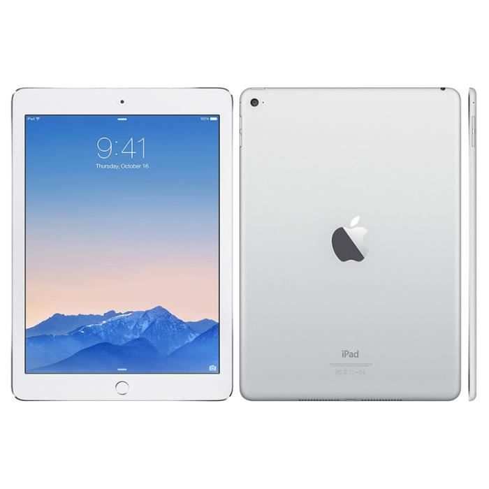 Apple - iPad Air 2 9.7 Wi-Fi 32 go- Argent - Cdiscount Informatique