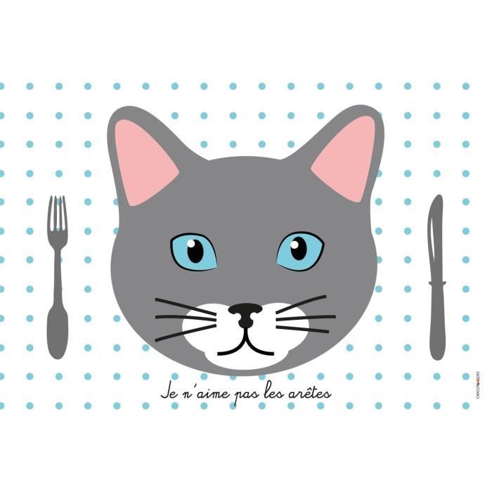 Set de Table Enfant : Chat - Cdiscount Maison