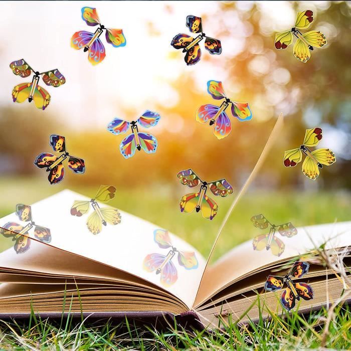 Là Où Volent Les Papillons 20 Papillons Volants Magiques - Carte Surprise Pour Anniversaire Là Où Volent Les Papillons 20 Papillons Volants Magiques - Carte Surprise Pour Anniversaire