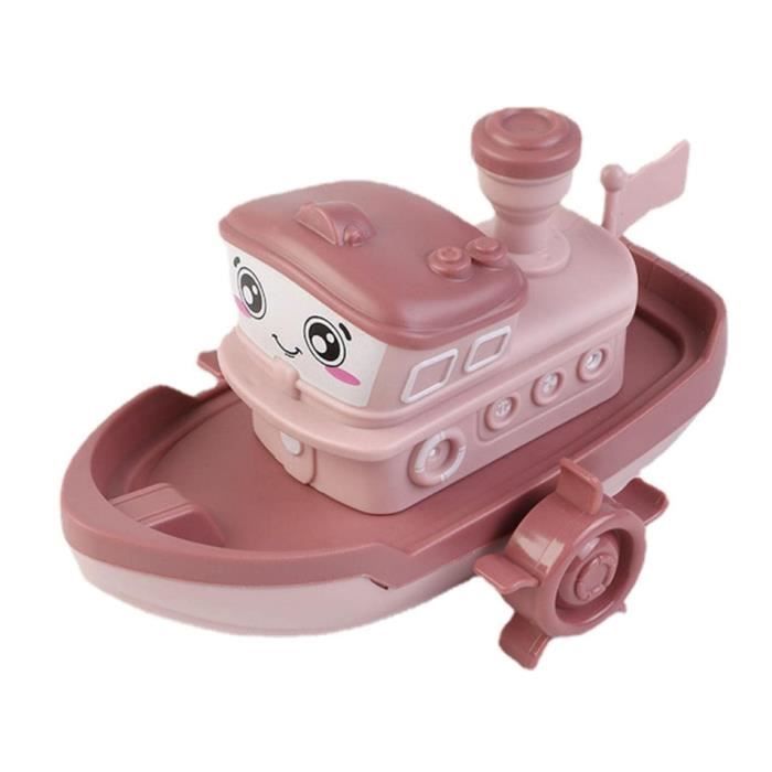 Jouet De Bain - Set De 6 Bateaux Empilables En Paille De Blé | Magni - Sevira Kids