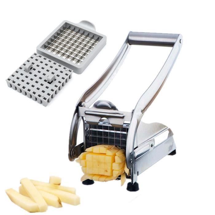 tempsa couteau pomme de terre acier inox coupe frites presse patate 2 lames cdiscount bricolage