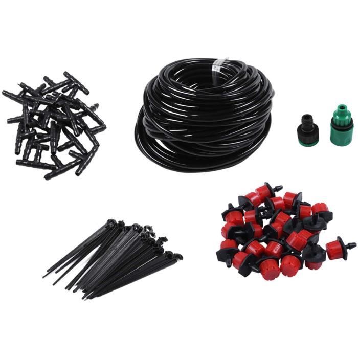 10M Tuyau D'arrosage 8/11mm Jardin Goutte à Goutte PVC