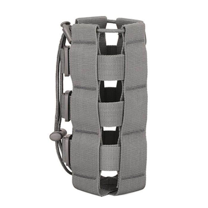 Porte Gourde Randonnée Porte-bouteille Tactique Molle ProCase - Sac Hydratation Militaire Pour Camping Et Randonnée - Noir Accessoire Camping Militaire
