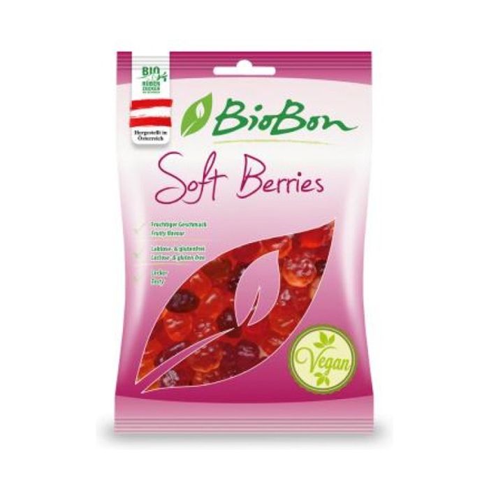 BIOBON - Bonbons gommeux aromatisés aux fruits des bois bio 100 g ...