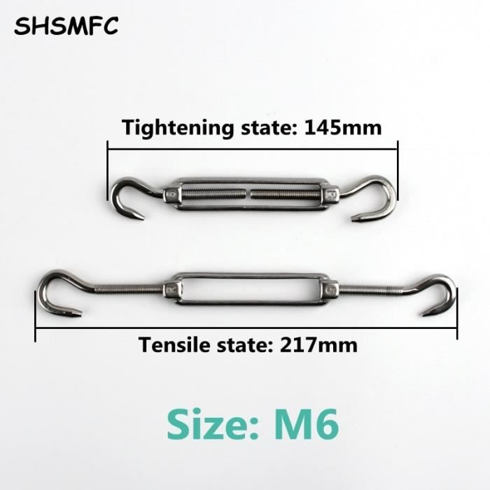 Uootach Lot De 12 Mousquetons, Mousqueton à Ressort En Acier Inoxydable