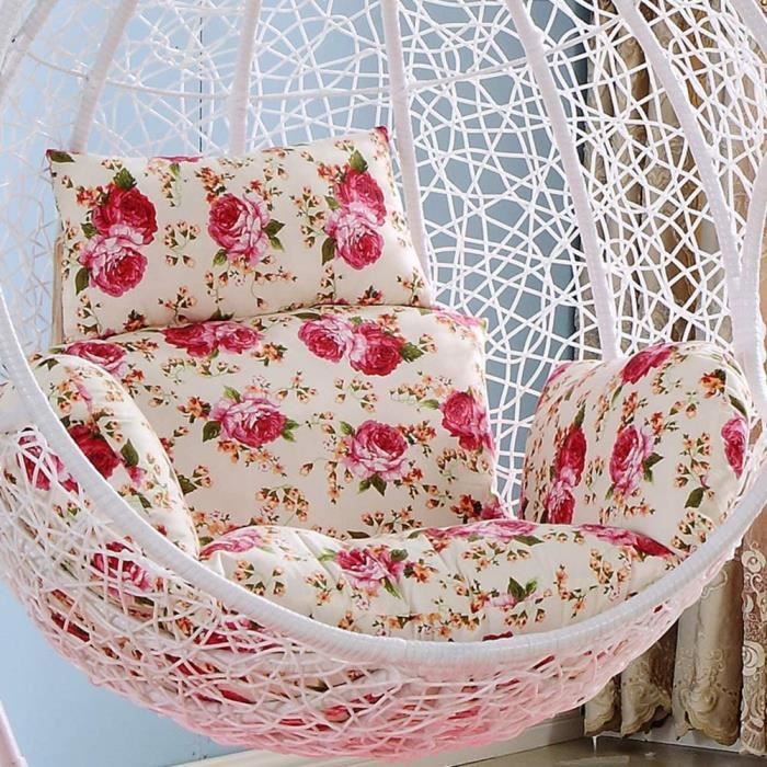 Coussin Boléro Laura Ashley Cosmos - Tissu Lin Vintage Gris/Vert/Rose - 46x20cm