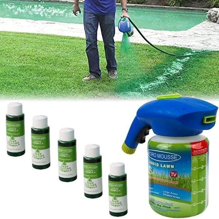 Pulvrisateur de semences Liquid Lawn Hydro Mousse Pelouse Gazon Pulvrisateur de Semences Innovant Gazon 1 Spray Bottle 5 -