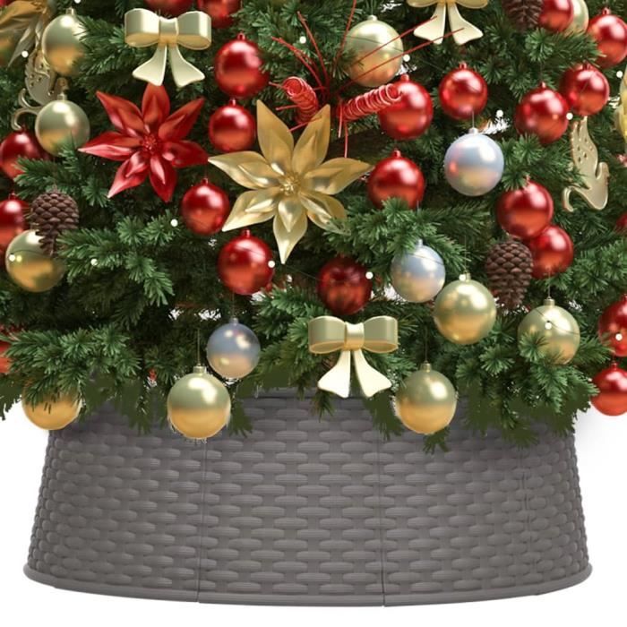 MACTING Jupe De Sapin De Noël, 58,4 Cm, Jupe De Sapin En Toile De Jute