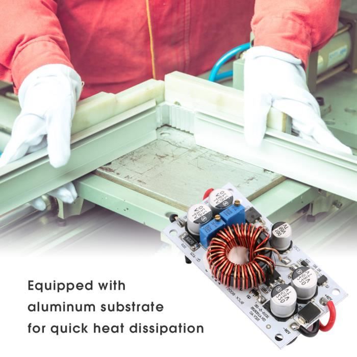 Jeffergarden DC-DC 48V à 12V 10A 120W Module Abaisseur De Tension Convertisseur D'alimentation Buck