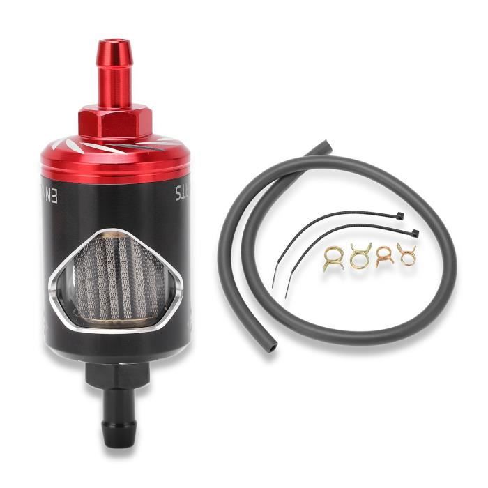 Filtre à Carburant Universel 10mm C-FUNN - Lavable Pour Moto, Bateau, Voiture Et Diesel
