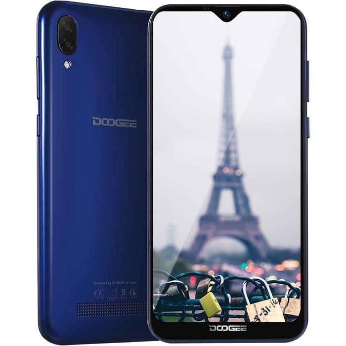 Vente Téléphone portable Smartphone Pas Cher 3G Débloqué DOOGEE X90 6.1" Écran goutte d'eau 16Go 3400mAh Double SIM Bleu pas cher Vente Téléphone portable Smartphone Pas Cher 3G Débloqué DOOGEE X90 6.1" Écran goutte d'eau 16Go 3400mAh Double SIM Bleu pas cher