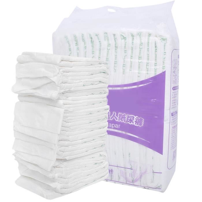 EJ.life couche pour adulte Coucheculotte adulte jetable Couches pour personnes âgées