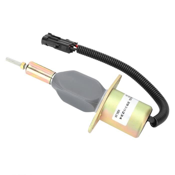 Électrovanne Arrêt Carburant 716-30255 - Compatible Chargeuse JCB 3CX 4CX