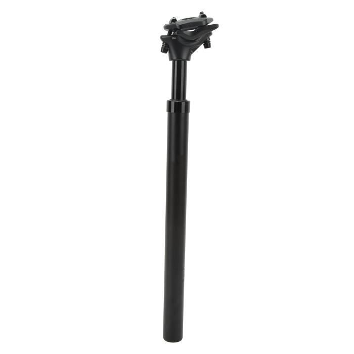 VTT pour tige de selle en alliage d'aluminium pour tube de selle 27.2 30.9 31.6mmx400mm noir bleu rouge