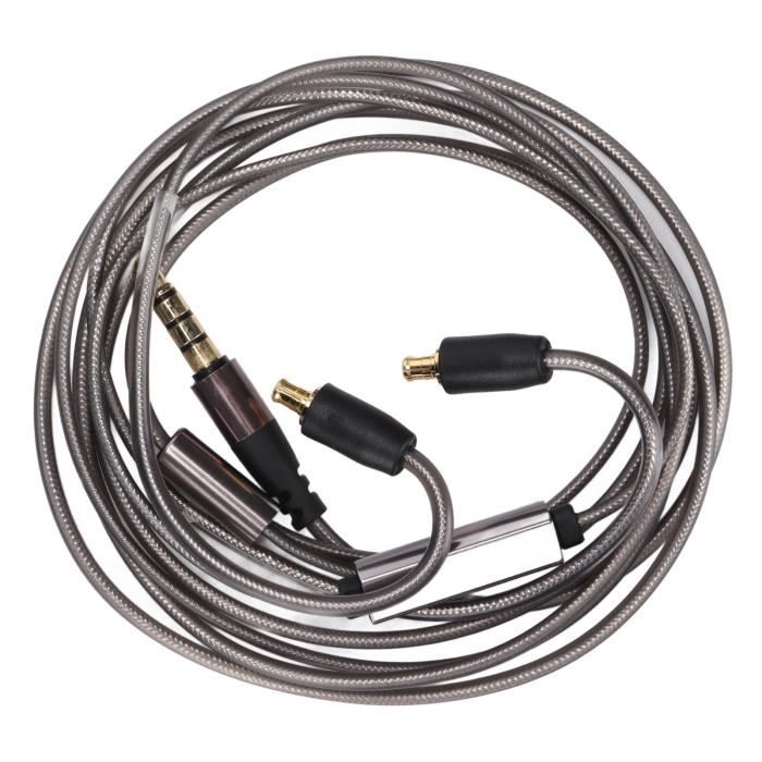 Câble Enroulé Audio Pour Casque HD25 HD560 HD540 HD430 HD250 - Longueur Extensible Jusqu'à 6m