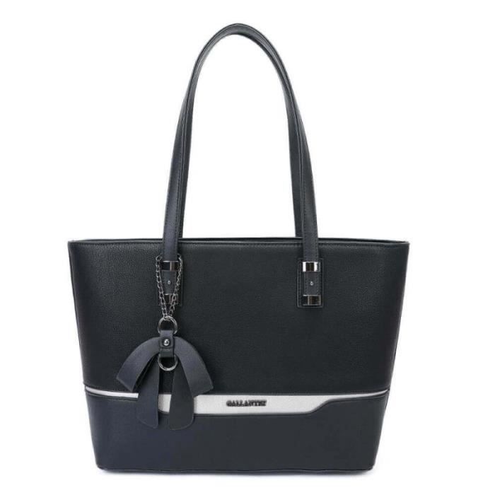 Sac gallantry noir cabas top