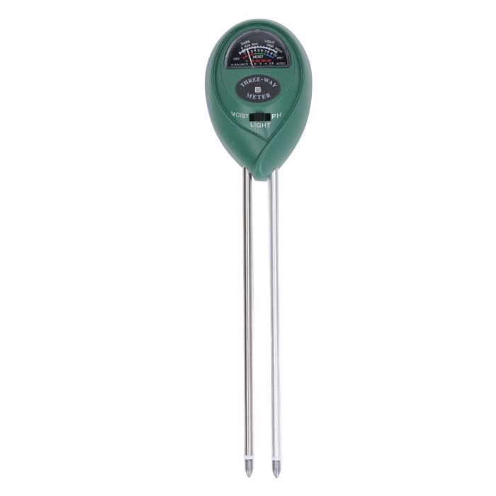 Hathdia Hygromètre Sol Sans Pile – Testeur Humidité Plantes Intérieur Extérieur – Jauge D’Arrosage Précise (Vert)