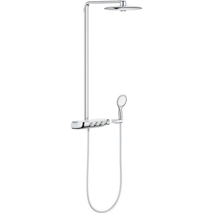 GROHE Colonne de douche Rainshower SmartControl 360 DUO 26250000 Mitigeur thermostatique Limiteur de température et de