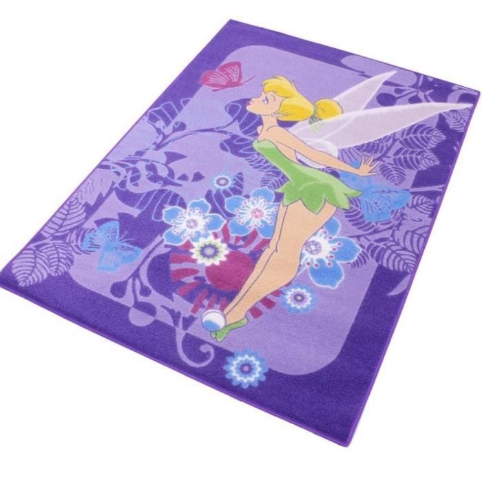 Guizmax Tapis Enfant Fee Clochette 140 X 80 Cm Disney Tapis Ameublement Et Decoration
