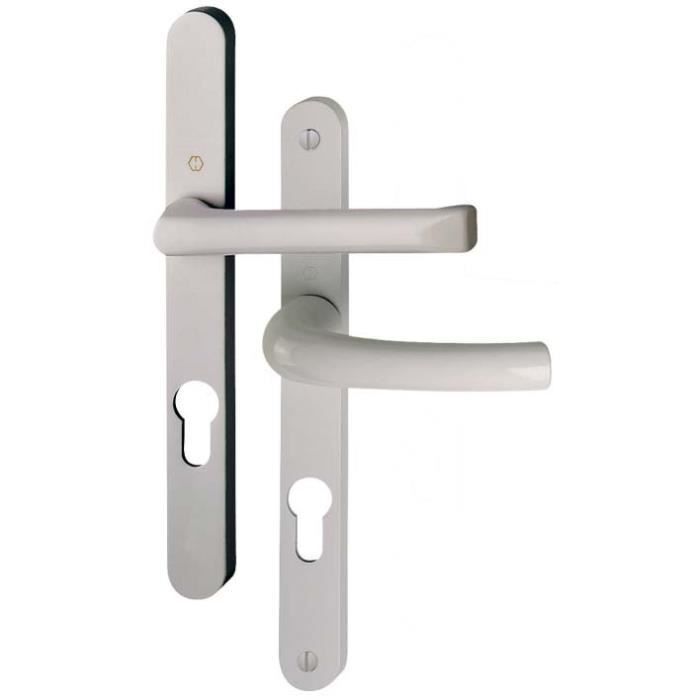 Atlanta 1530/300LMSGL HOPPE Set Di Porte Con Piastra Stretta 195mm