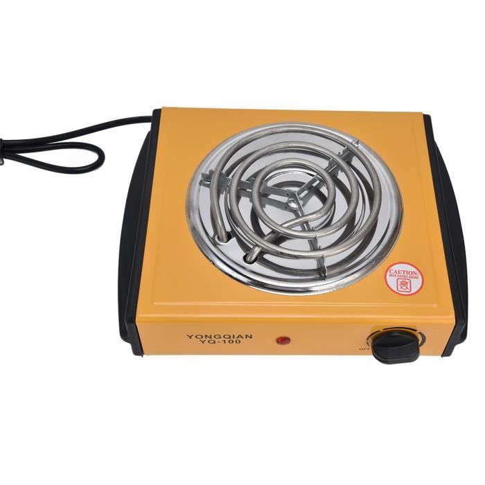 Plaque Chauffante électrique Portable - Mini Brûleur Pour Bureau, Dortoir, Cuisine Nomade
