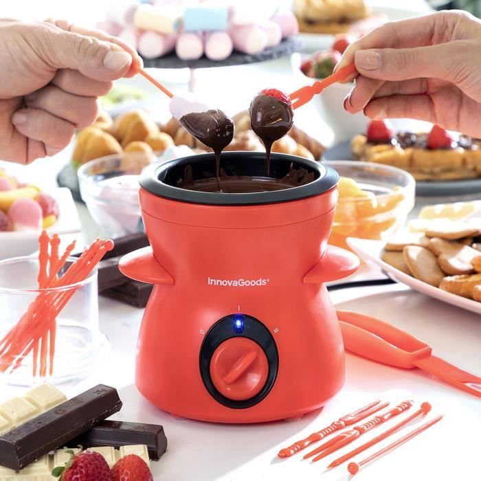 Fondue au Chocolat INNOVAGOODS Température Réglable Accessoires