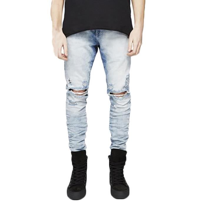 Pantalon outlet troue homme