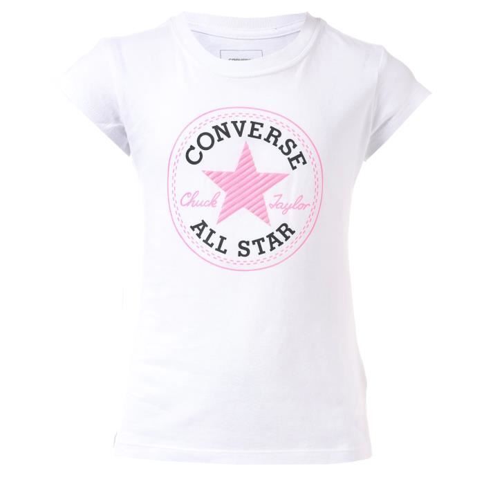 tee shirt converse fille