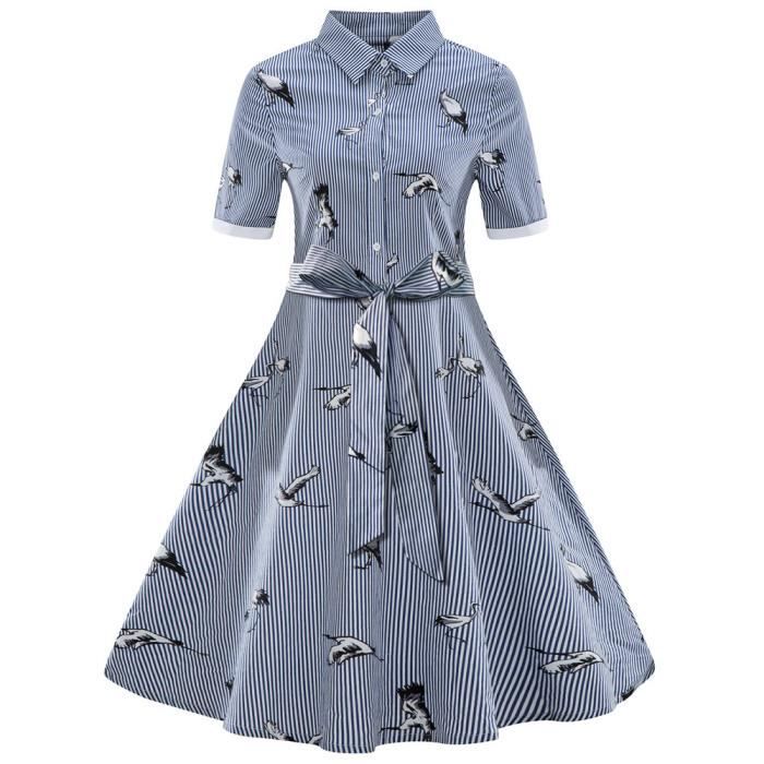 Robe chemise vintage clearance