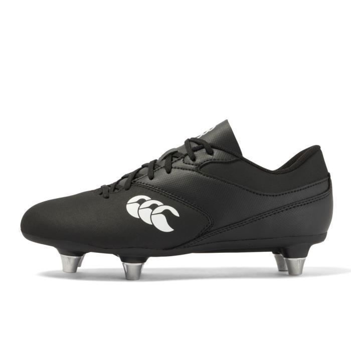 Chaussures de rugby enfant - CANTERBURY - Phoenix Raze SG - Noir - Mixte - Terrain gras