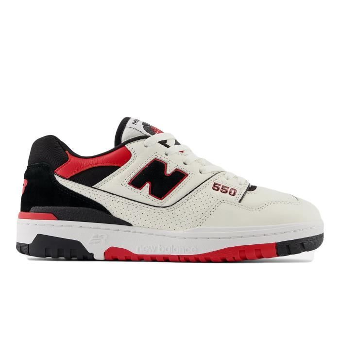 New Balance Chaussures Homme New Balance BB 550 Blanc - Lacets - Synthétique