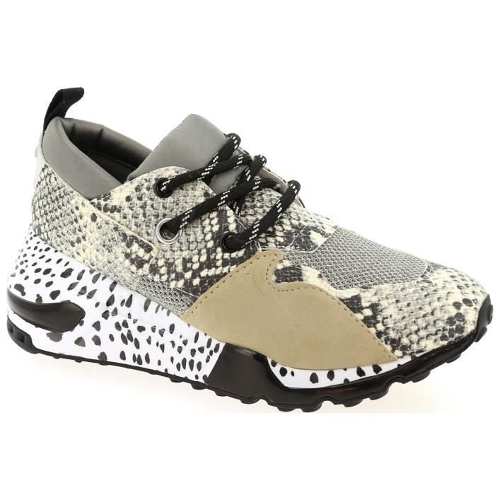 Baskets basses - STEVE MADDEN CLIFF Python - Cdiscount Chaussures
