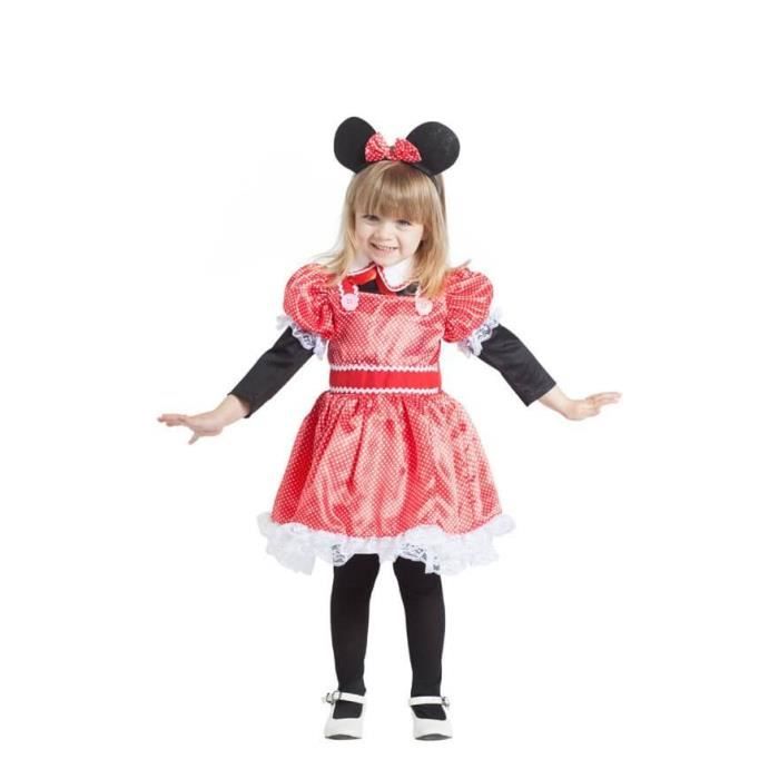 Deguisement De Petit Sourise Rouge Pour Bebe Cdiscount Jeux Jouets