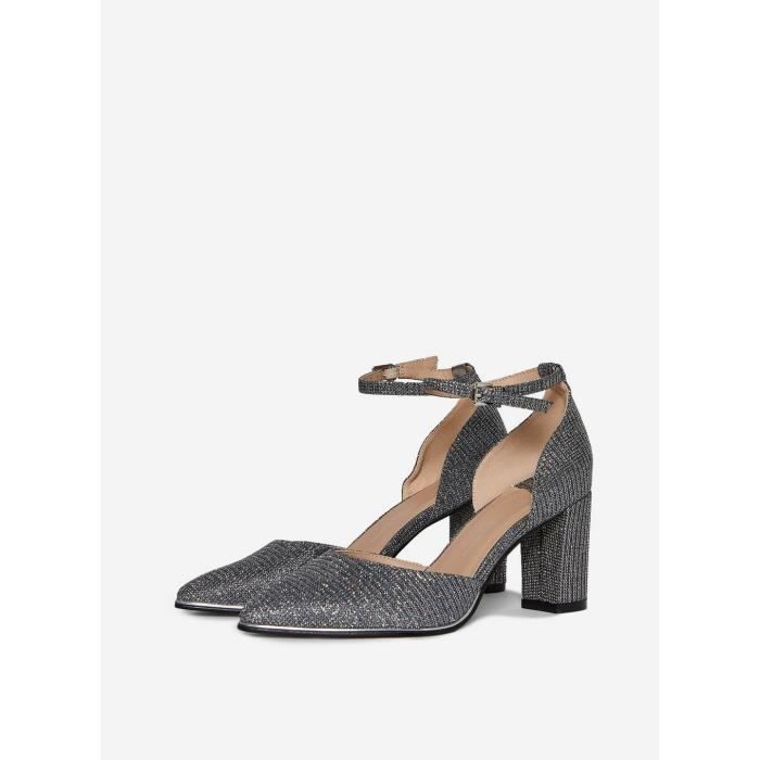 escarpin a talon large