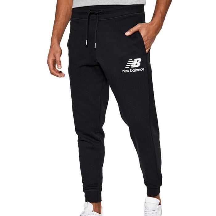 Jogging Homme New Balance Essentials - Noir - Taille élastique - Poches avant et arrière