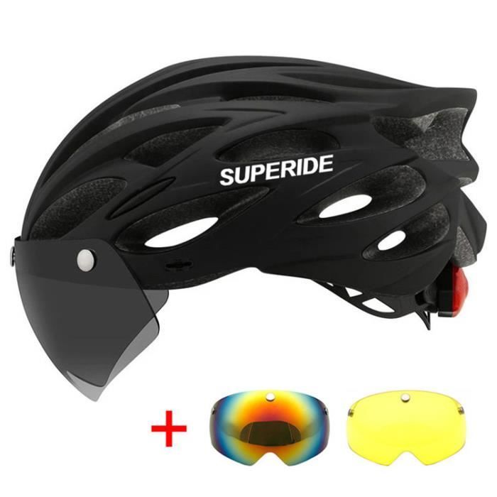 Casque VTT Favoto Avec Visière - Léger 320g, Double Coque, Certifié CE