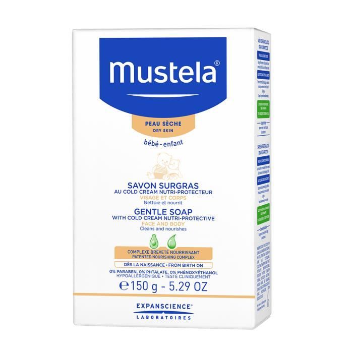 Savon Surgras Pain Au Cold Cream Nutri Protecteur Peau Seche 150g Bebe Mustela Cdiscount Au Quotidien