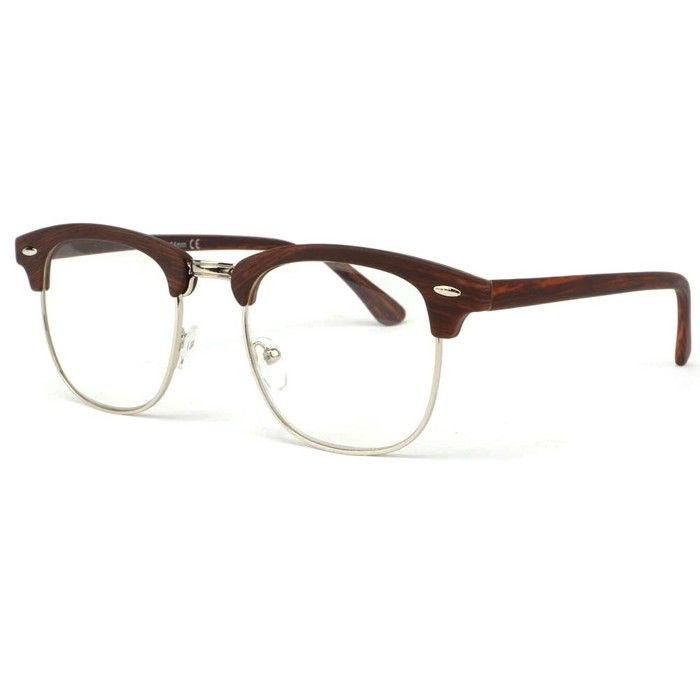 Lunette loupe retro bois marron acajou Gatsby Marron Dioptrie