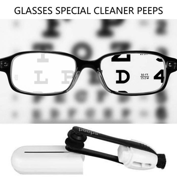 TD® brosse nettoyante lunettes lingette multifonction microfibre de vu  verres nettoyage hygiene proprete portable efficace pas cher - Achat /  Vente entretien lunettes - Cdiscount