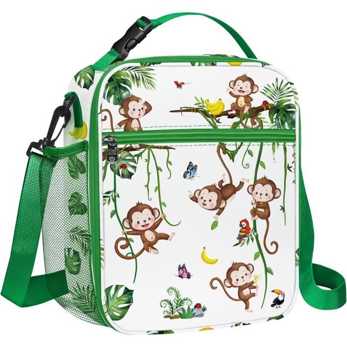 Get Trend Hello Kitty Set Repas Enfant | 3 Pièces Sac Isotherme avec Sangle Boîte à Goûter et Gourde 400ml Sans BPA École Pique nique (Hello Kitty