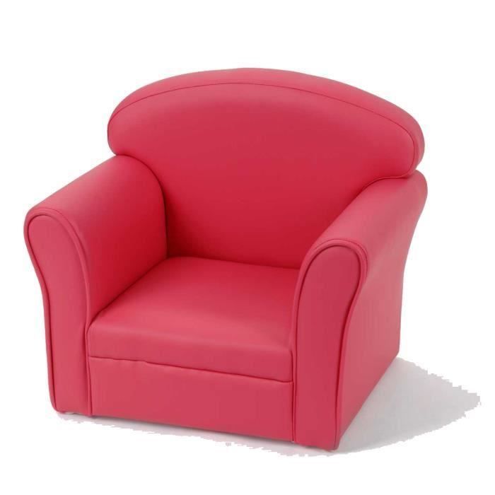 Fauteuil Club Enfant Fushia Design Cdiscount Puericulture Eveil Bebe